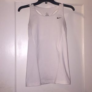 Nike Dri-Fit white tank